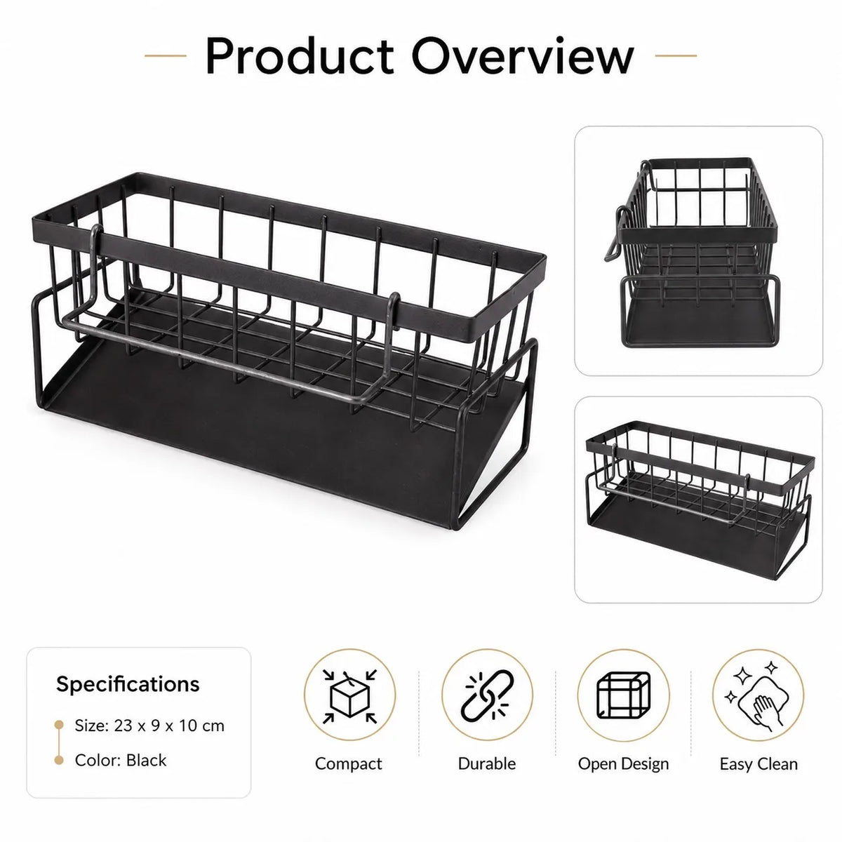 Kitchen Sink Drain Rack