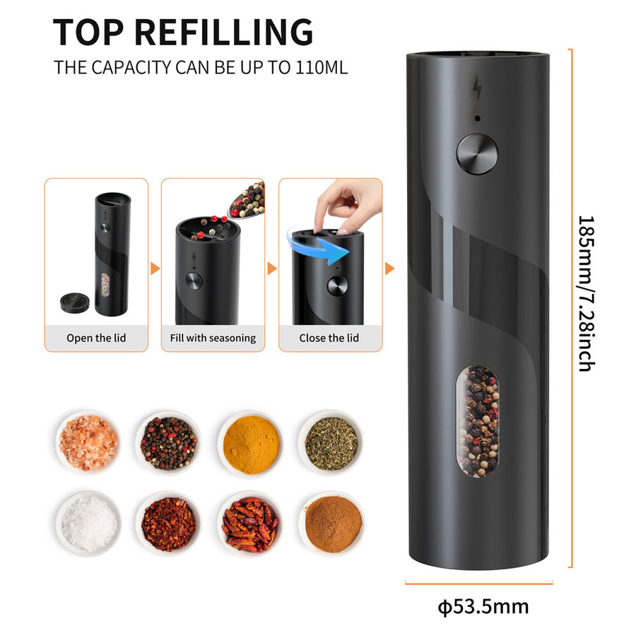 Rechargeable Pepper Grinder before after