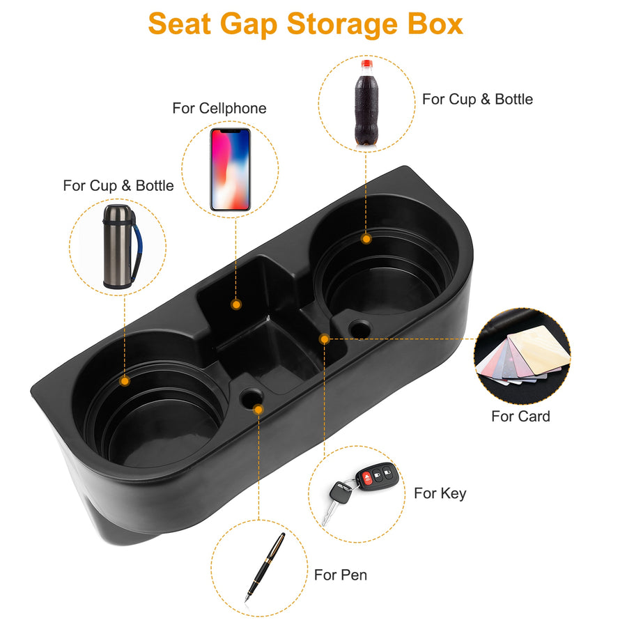 Car Seat Gap Organizer before after