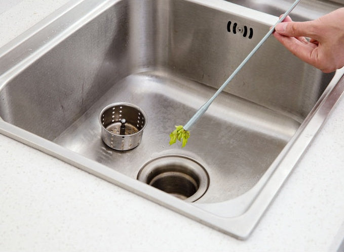 Drain Clog Remover Tool before after