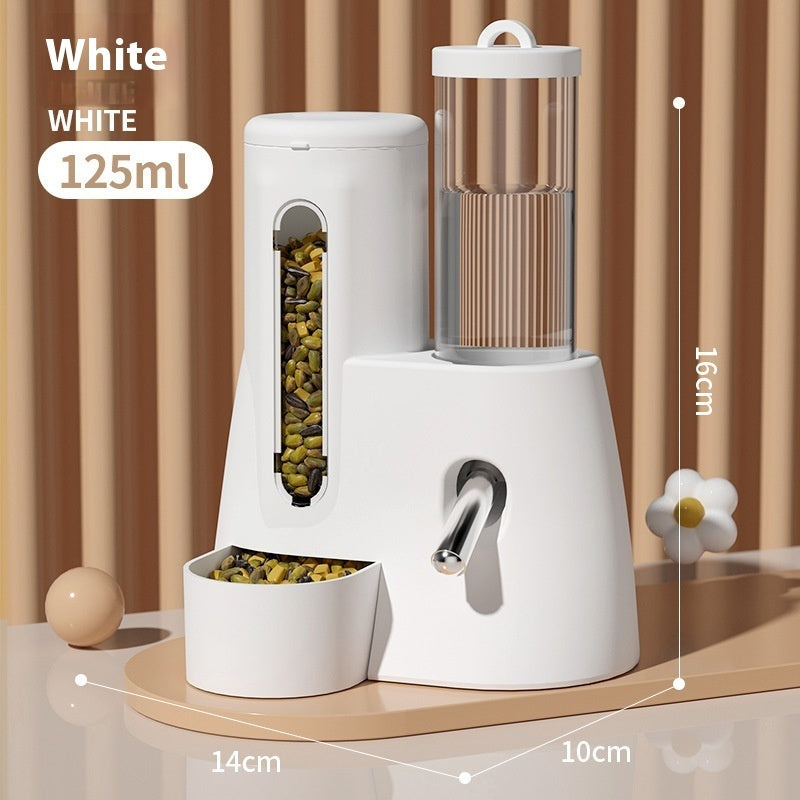 Pet Water & Food Feeder before after