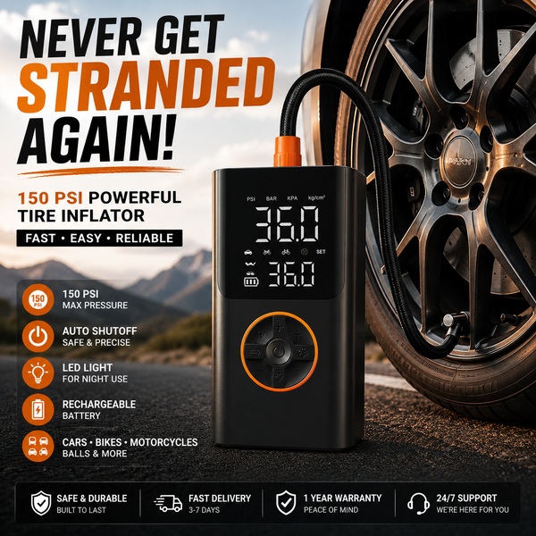 150 PSI Wireless Tire Inflator