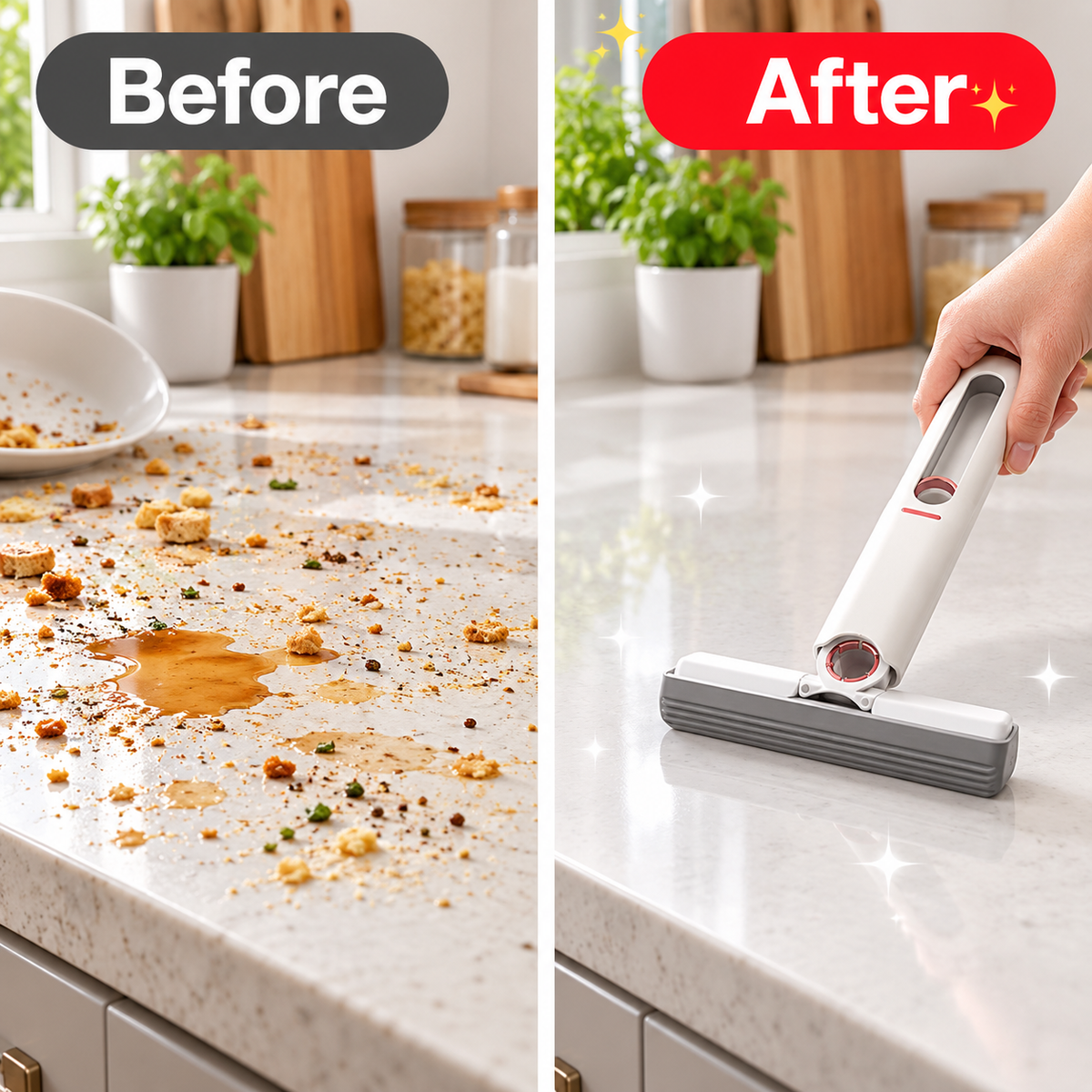 Mini Squeeze Sponge Mop