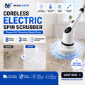 Cordless Electric Spin Scrubber
