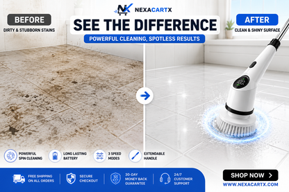 Cordless Electric Spin Scrubber