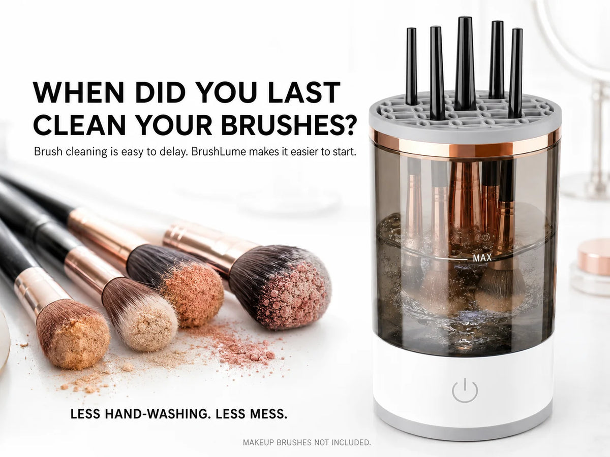 Electric Makeup Brush Cleaner Machine