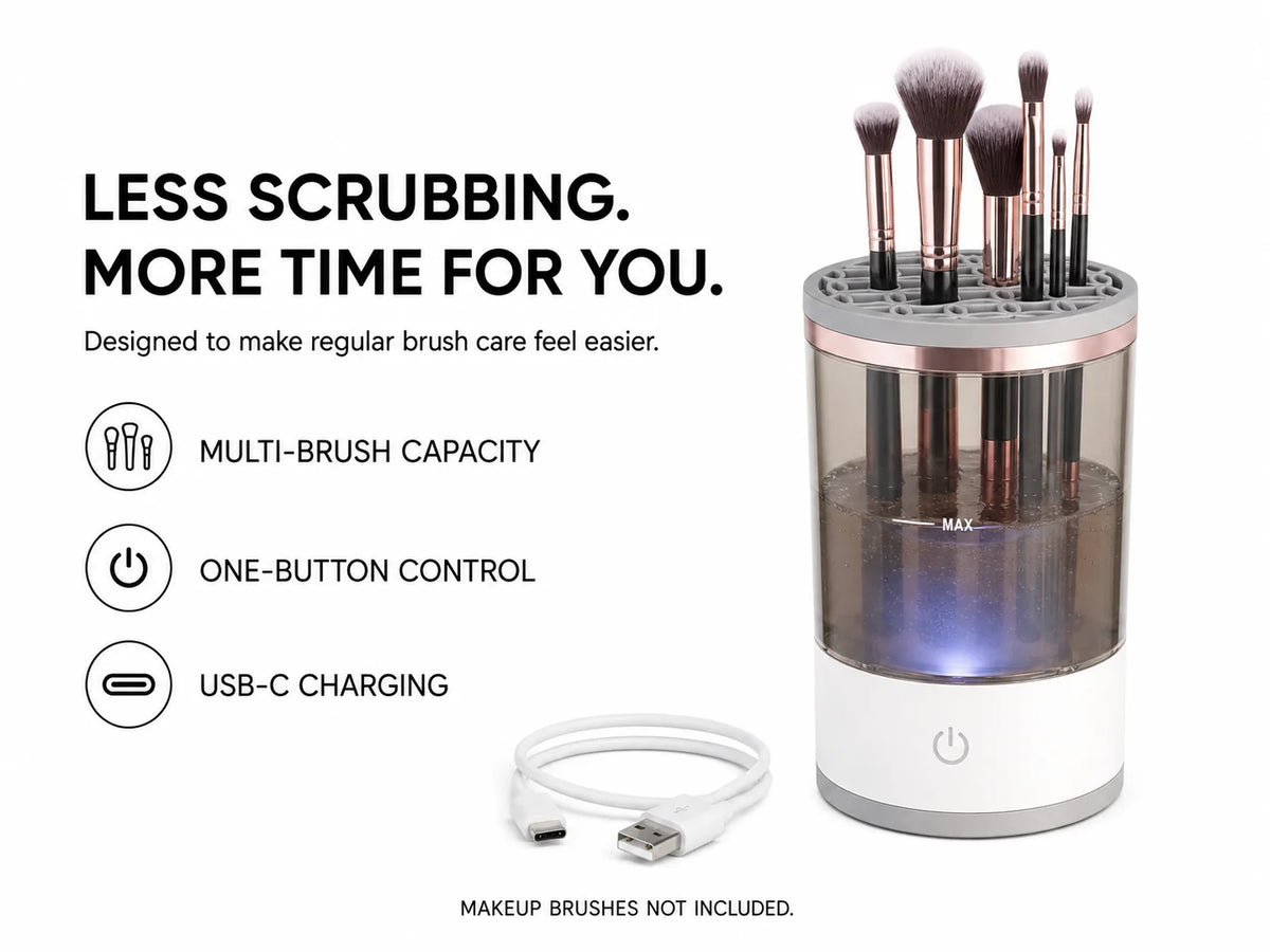 Electric Makeup Brush Cleaner Machine