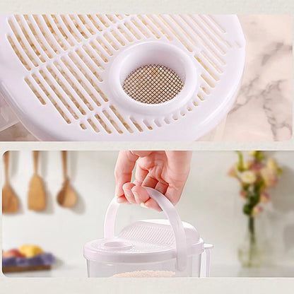 Rice Washing Basket & Bowl