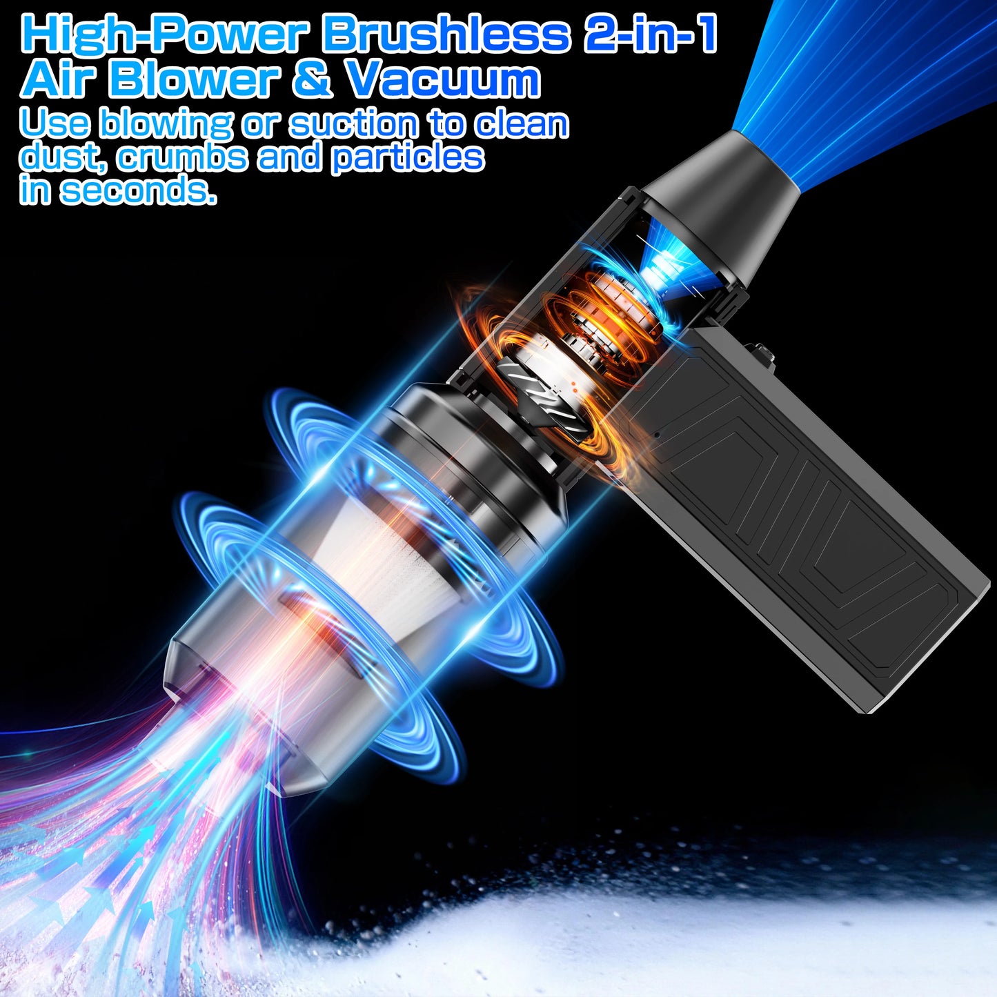 X3S 2 in 1 Turbo Air Blower & Vacuum 130,000 RPM