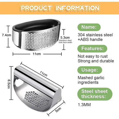Garlic Press & Crusher
