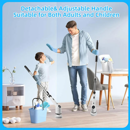 Cordless Electric Spin Scrubber