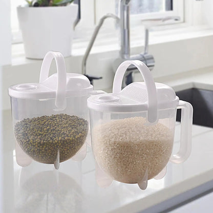 Rice Washing Basket & Bowl
