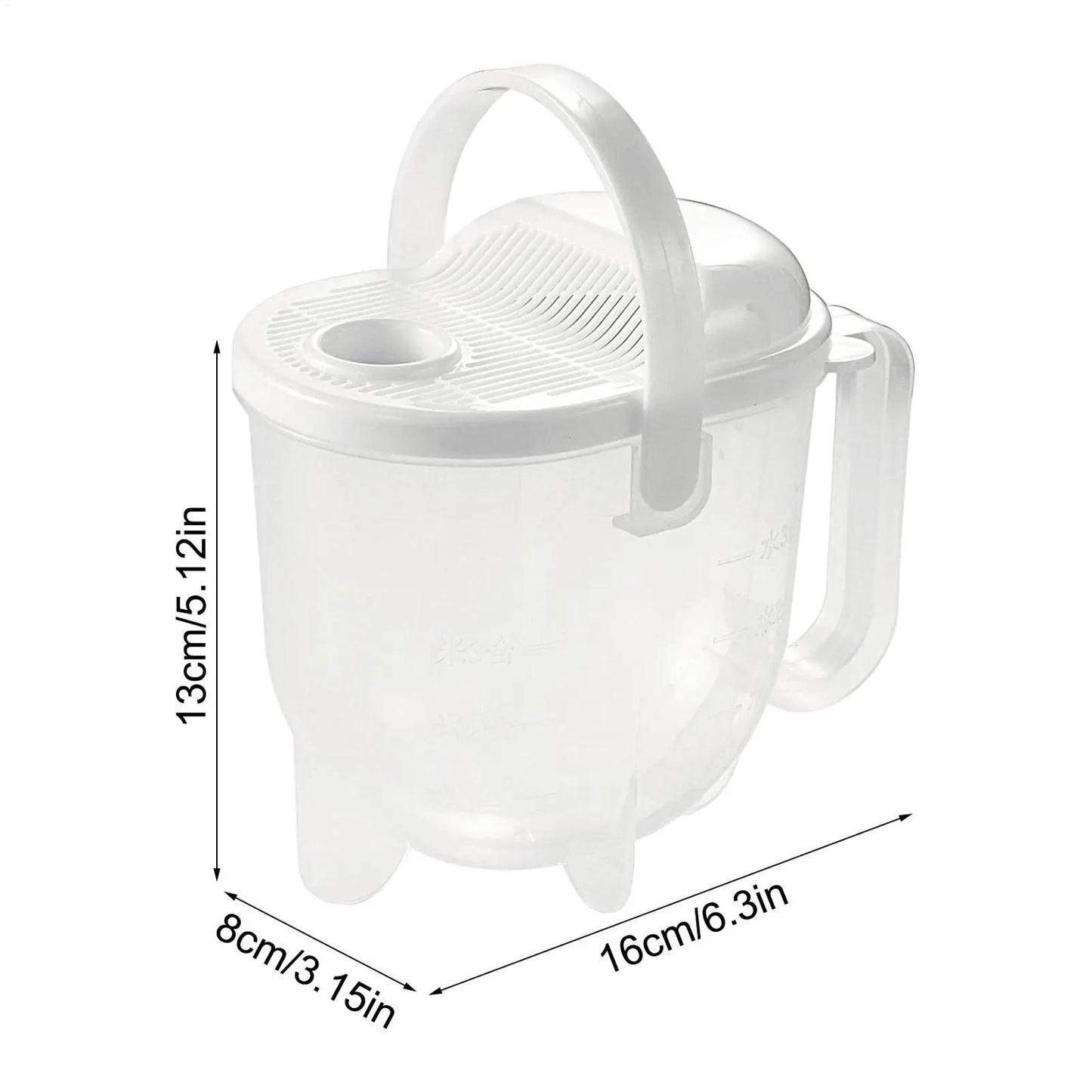 Rice Washing Basket & Bowl