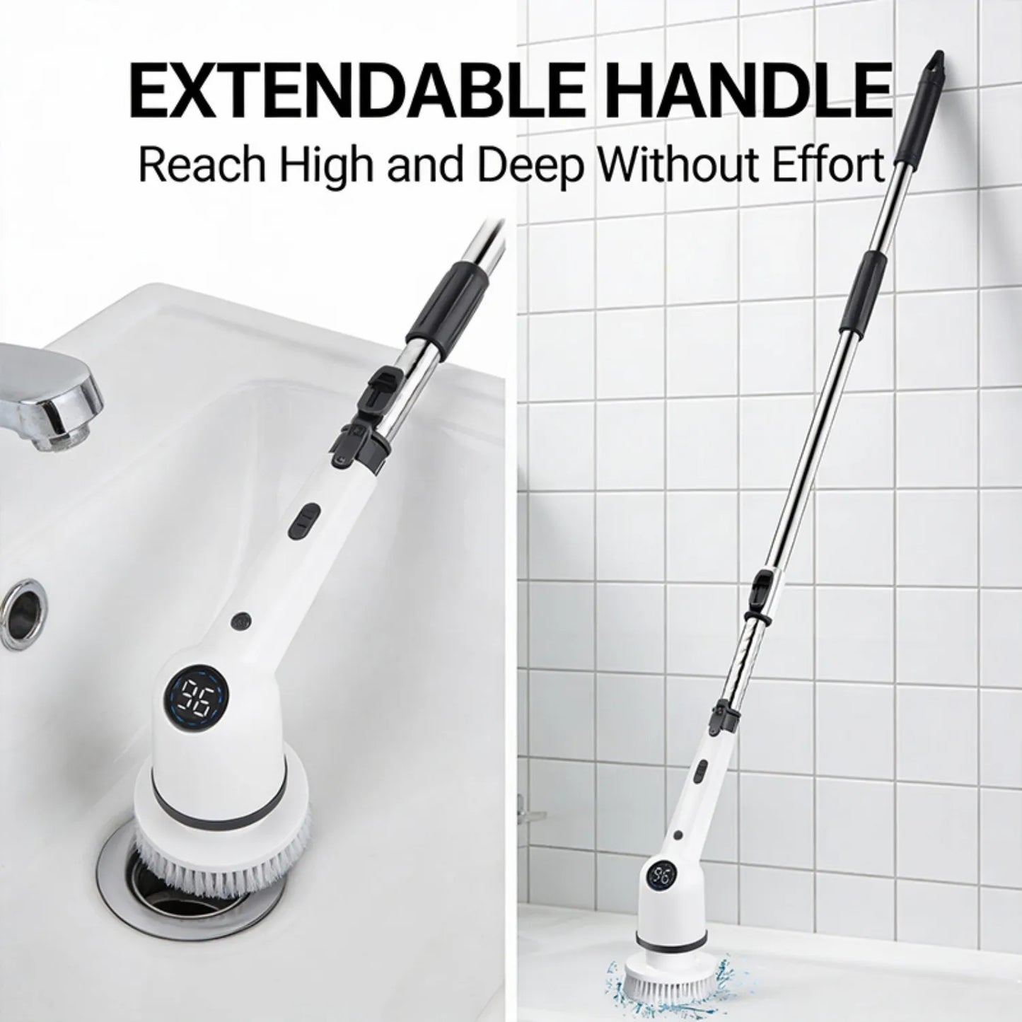 Cordless Electric Spin Scrubber