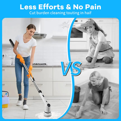Cordless Electric Spin Scrubber