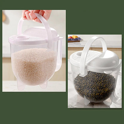 Rice Washing Basket & Bowl